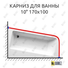 Карниз для ванны Ravak 10 170х100 Усиленный 25 мм MrKARNIZ